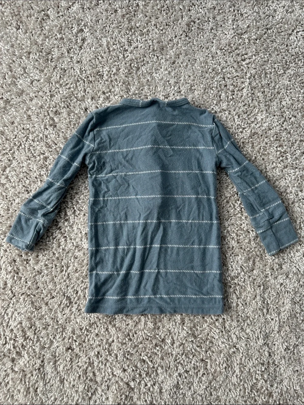 Lou Lou & Company Blue Striped Baby Top and Bottom Set